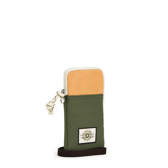 Sac À Main Kipling Clark Neck Pouch Vert Olive | FR 1960FD